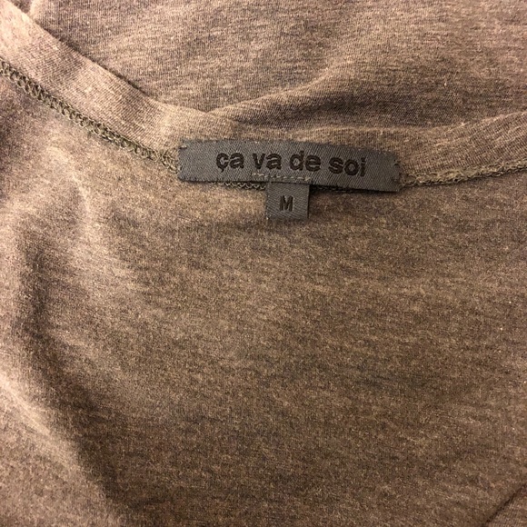 ça va de soi.  long sleeve super soft top - Picture 3 of 3